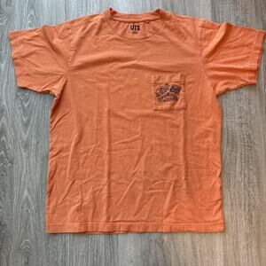 Uniqlo UT Keith Haring Orange Pocket T-Shirt Men's M